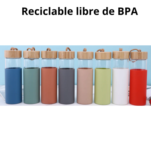 Botella de agua (500ML) Sustentable / Reutilizable - Imagen 2